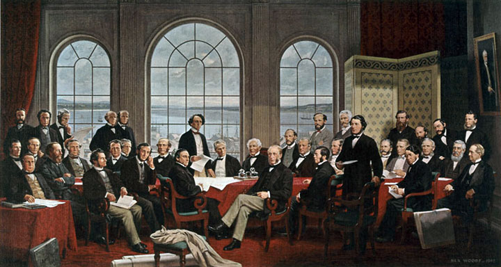 Fathers of Confederation by Rex Woods