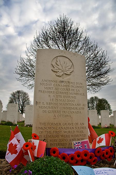 Cabaret Rouge Cemetery Photo by Glenn Warner